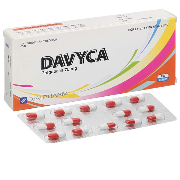 Davyca 75mg trị động kinh, đau dây thần kinh