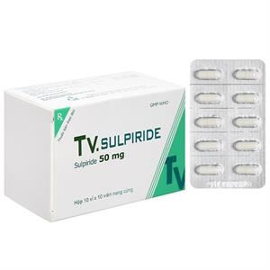TV. Sulpiride 50mg trị chứng rối loạn tâm thần phân liệt