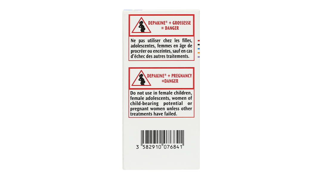 Dung dịch uống Depakine 200mg/ml điều trị các thể động kinh khác nhau
