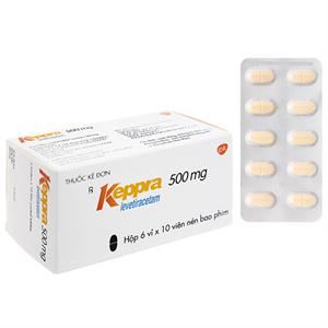 Keppra 500mg trị các cơn động kinh