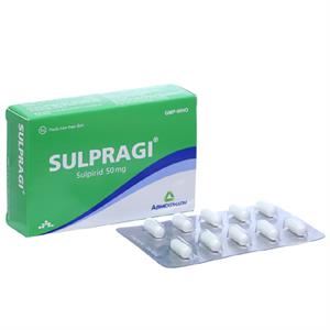 Sulpragi 50mg trị tâm thần phân liệt, rối loạn lo âu