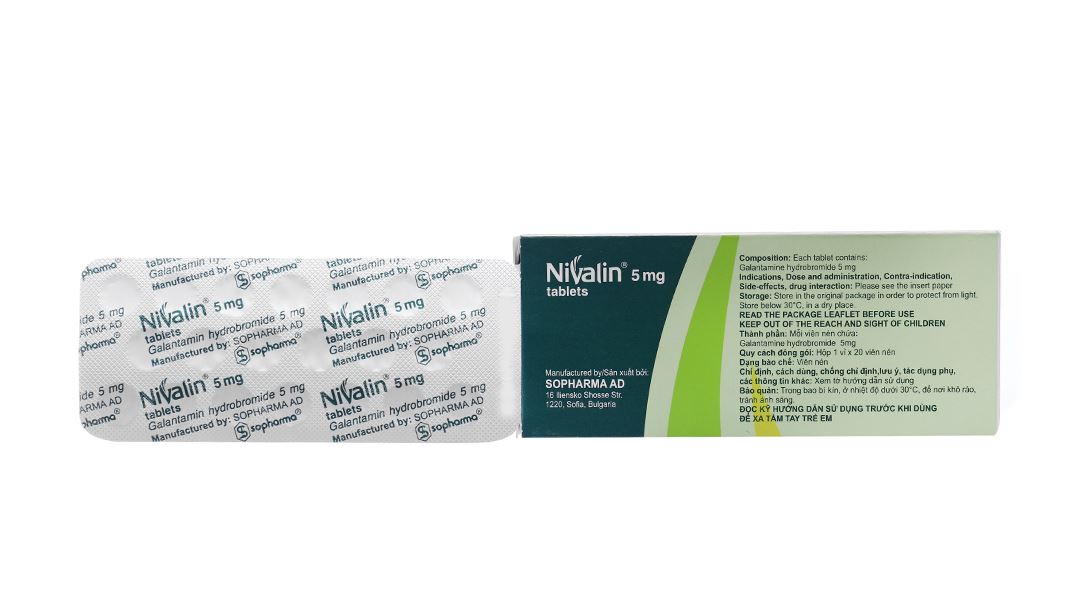 Nivalin Tablets 5mg trị sa sút trí tuệ