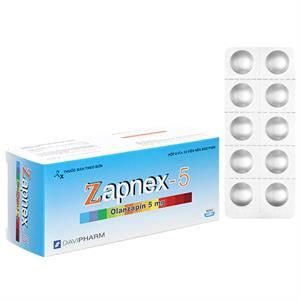 Zapnex-5 trị tâm thần phân liệt, rối loạn lưỡng cực