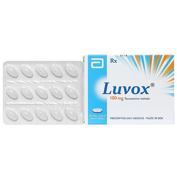 Luvox 100mg trị trầm cảm, rối loạn xung lực cưỡng bức ám ảnh