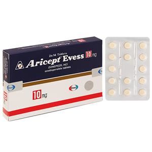 Aricept Evess 10mg trị Alzheimer, sa sút trí tuệ