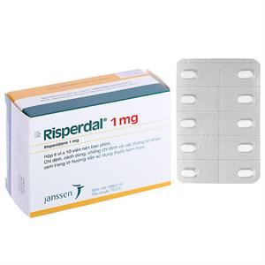 Risperdal 1mg trị tâm thần phân liệt