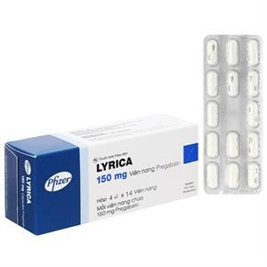 Lyrica 150mg trị động kinh, đau dây thần kinh