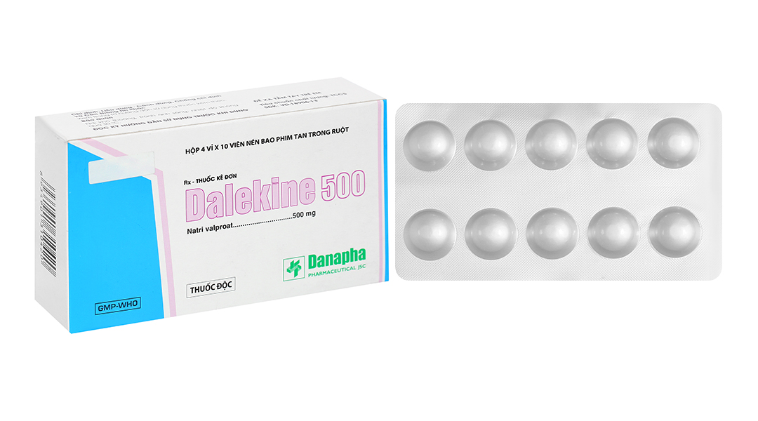 Dalekine 500 trị động kinh