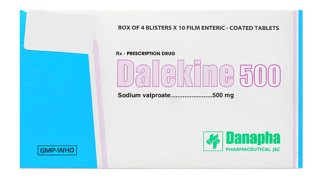 Dalekine 500 trị động kinh