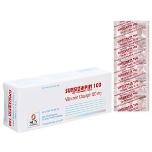 Sunsizopin 100 trị tâm thần phân liệt