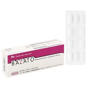 Bazato trị các triệu chứng đau thần kinh