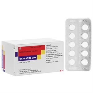 Carbatol-200 trị động kinh