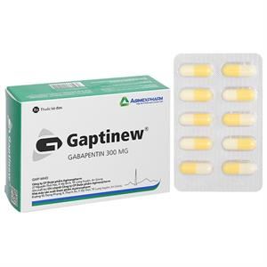 Gaptinew 300mg điều trị đau thần kinh ngoại biên, động kinh cục bộ