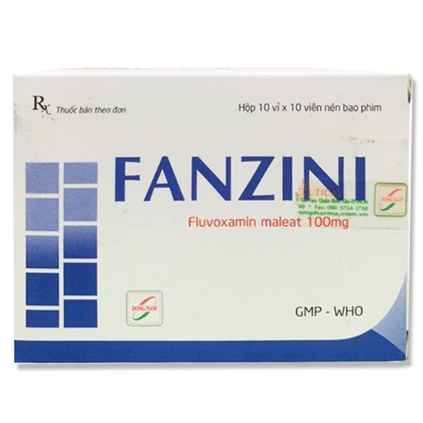 Fanzini 100mg trị cơn trầm cảm, rối loạn xung lực cưỡng bức ám ảnh