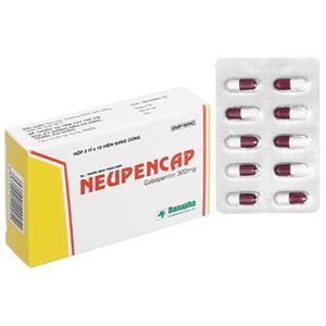 Neupencap 300mg trị động kinh, đau dây thần kinh
