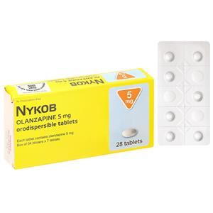 Nykob 5mg trị tâm thần phân liệt, rối loạn lưỡng cực