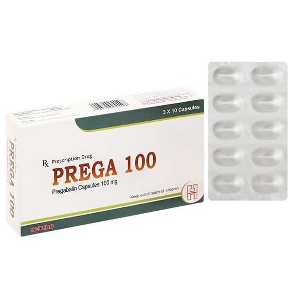 Prega 100 điều trị động kinh, đau dây thần kinh