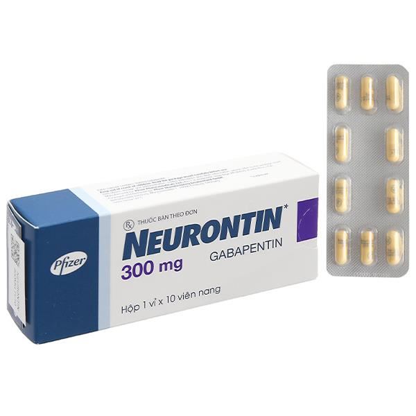 Neurontin 300mg trị động kinh, đau dây thần kinh