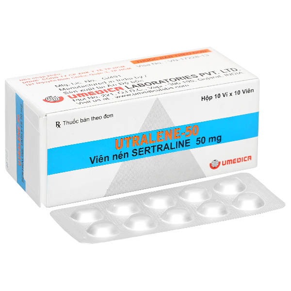 Utralene-50 điều trị trầm cảm