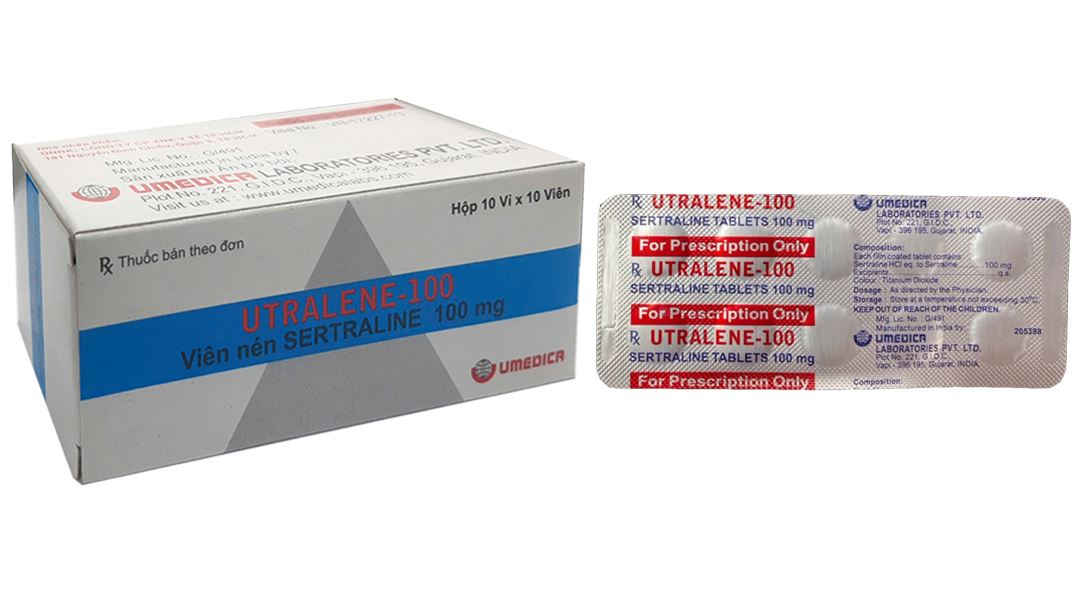 Utralene-100 trị chứng trầm cảm, rối loạn ám ảnh cưỡng bức