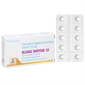 Oleanz Rapitab 10 trị tâm thần phân liệt