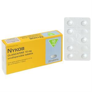 Nykob 10mg trị tâm thần phân liệt, rối loạn lưỡng cực