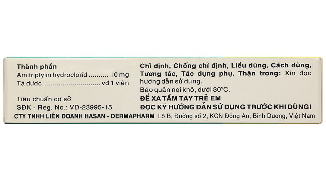 Trimibelin 10 trị bệnh trầm cảm nội sinh, giảm lo âu