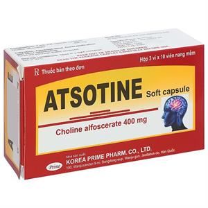 Atsotine 400mg trị hội chứng thoái hóa thần kinh não