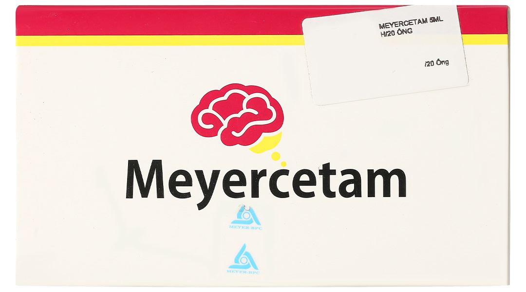 Dung dịch uống Meyercetam 333,3mg điều trị mất trí nhớ, rối loạn chú ý