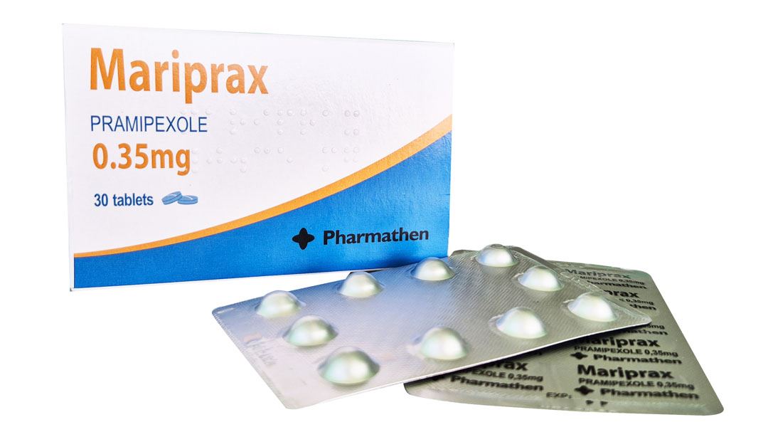 Mariprax 0.35mg điều trị triệu chứng bệnh Parkinson vô căn