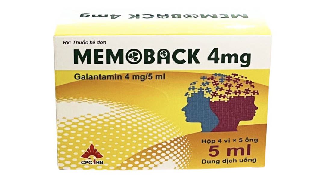 Dung dịch uống Memoback 4mg/5ml điều trị bệnh thần kinh ngoại vi