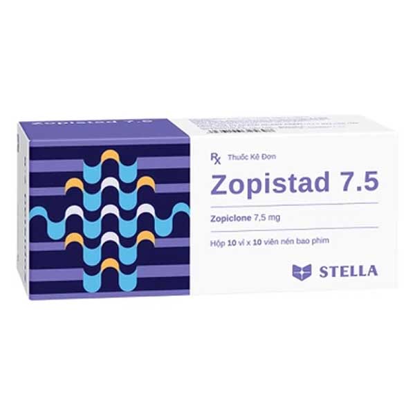 Zopistad 7.5 điều trị rối loạn giấc ngủ