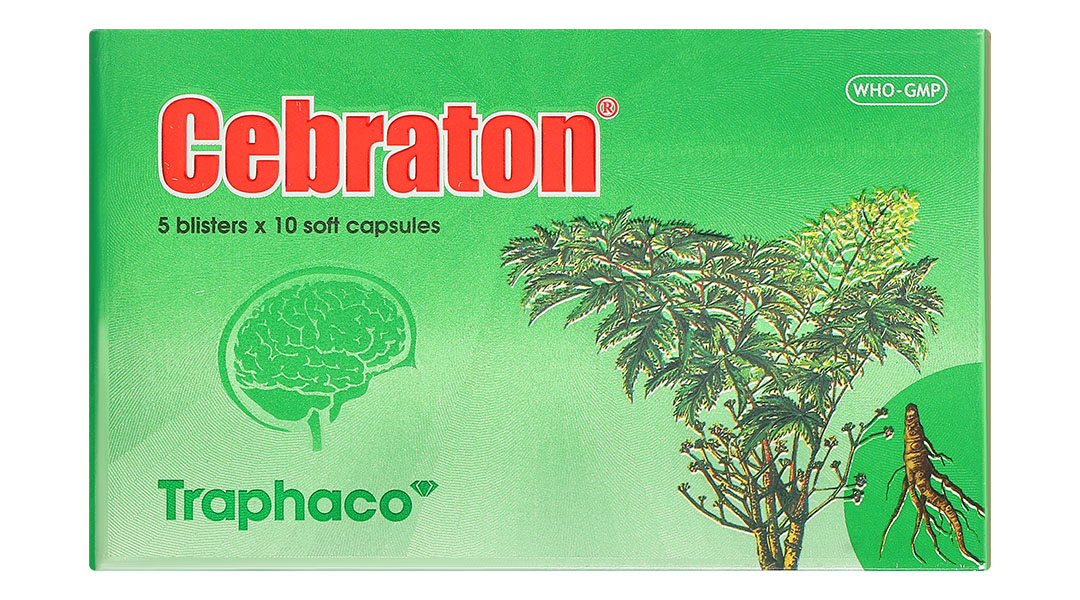Cebraton phòng và điều trị suy giảm trí nhớ, suy nhược thần kinh