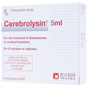 Thuốc tiêm Cerebrolysin Ever Neuro Pharma trị rối loạn trí nhớ