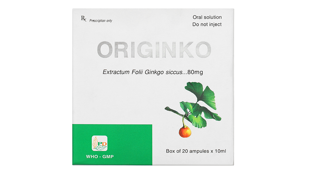 Dung dịch uống Originko điều trị suy giảm trí nhớ