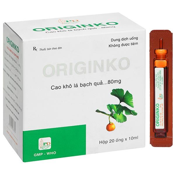 Dung dịch uống Originko điều trị suy giảm trí nhớ