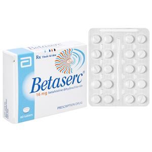 GIÁ BÁN THUỐC BETASERC 24MG CẬP NHẬT MỚI NHẤT TỪ CÁC ĐẠI LÝ PHÂN PHỐI