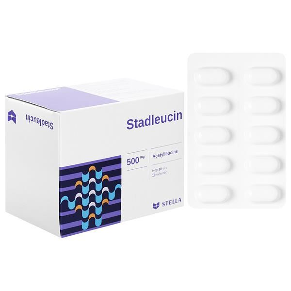 Stadleucin 500mg trị triệu chứng chóng mặt