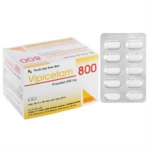 Vipicetam 800 trị rung giật cơ nguồn gốc vỏ não