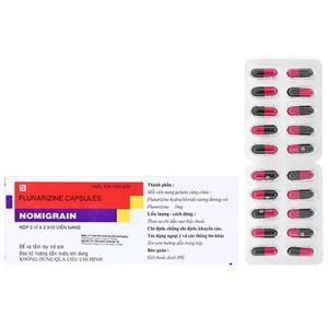 Nomigrain 5mg trị dự phòng đau nửa đầu