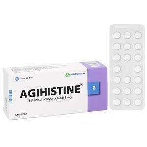 Agihistine 8 trị hội chứng hội chứng Ménière