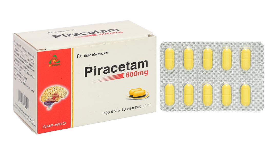Piracetam TV.Pharm 800mg điều trị triệu chứng chóng mặt
