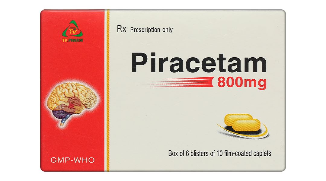 Piracetam TV.Pharm 800mg điều trị triệu chứng chóng mặt