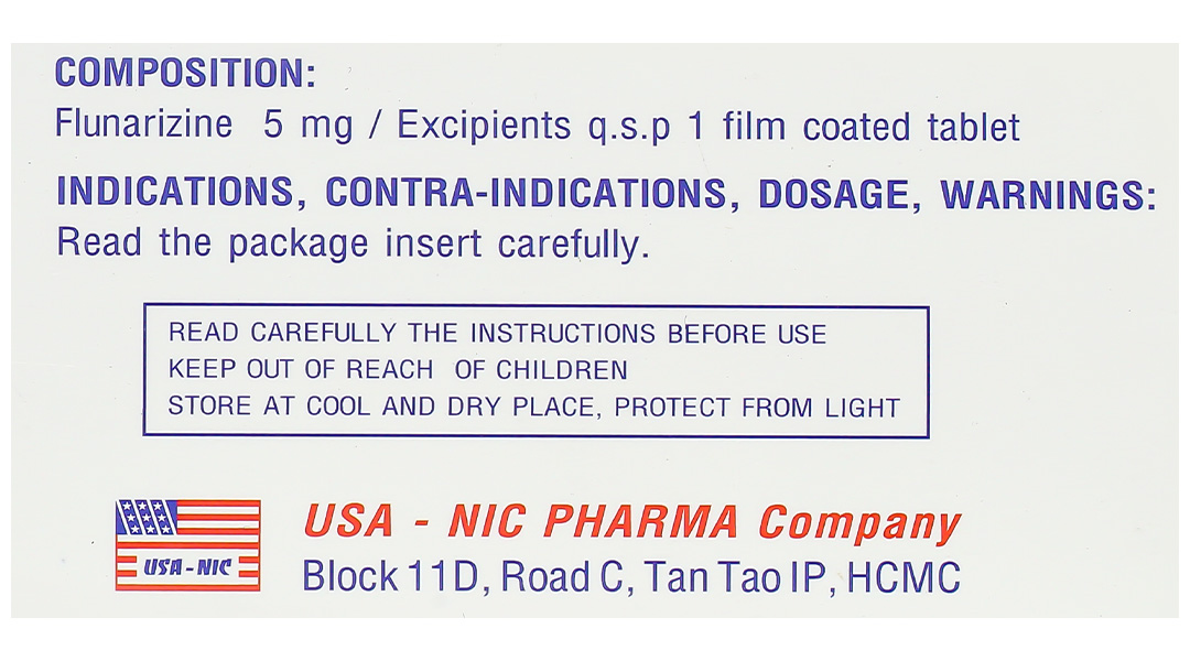Sibetinic 5mg trị đau nửa đầu