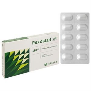 Fexostad 180 giúp giảm triệu chứng của bệnh viêm mũi dị ứng theo mùa