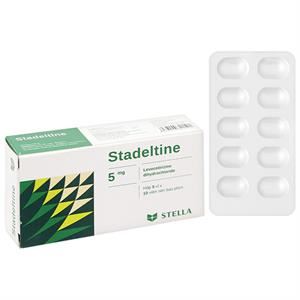 Stadeltine 5mg giảm các triệu chứng viêm mũi dị ứng, mề đay