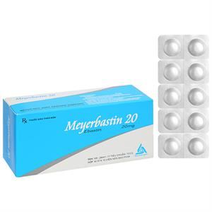 Meyerbastin 20 trị viêm mũi dị ứng, nổi mày đay