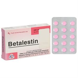 Betalestin trị viêm mũi dị ứng, mày đay
