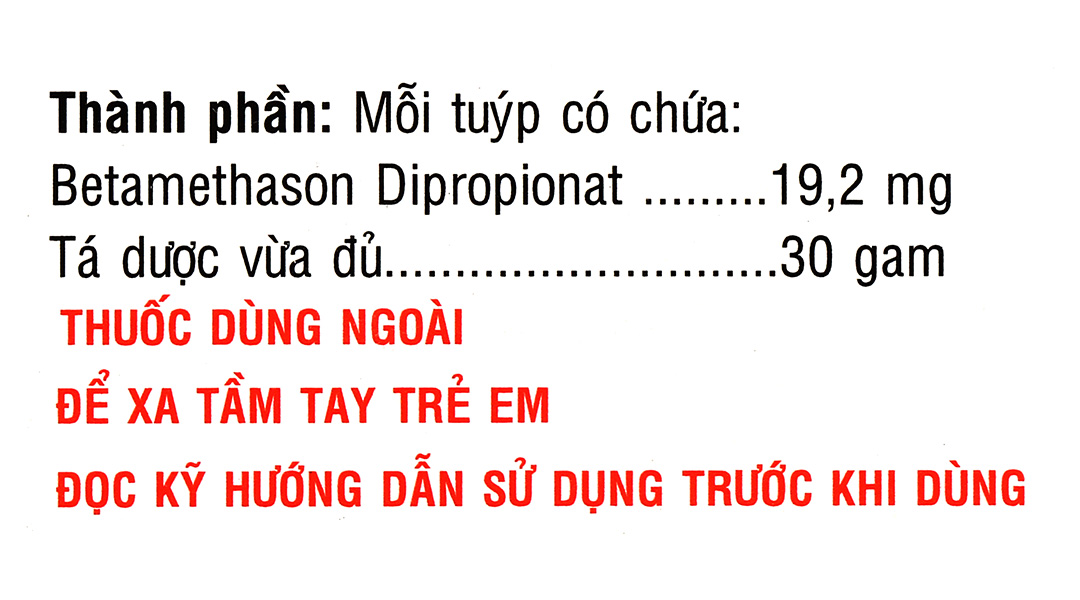 Kem bôi Lotusone trị chàm, viêm da