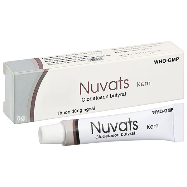 Kem bôi Nuvats điều trị viêm da